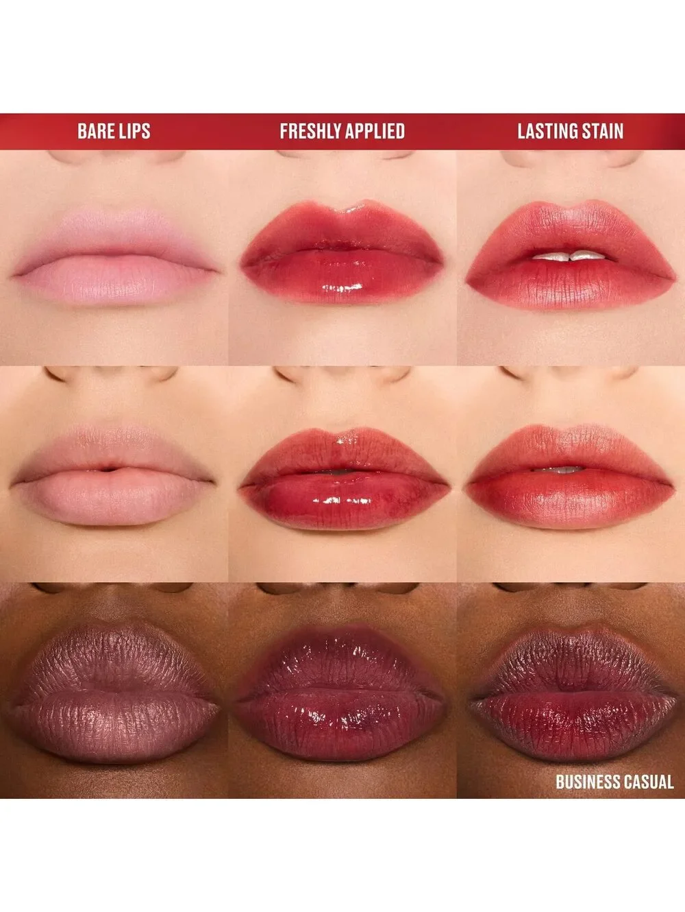 Brand New MAC Lustreglass Stainglass Lip Tint 946 Business Casual NEW in Box
